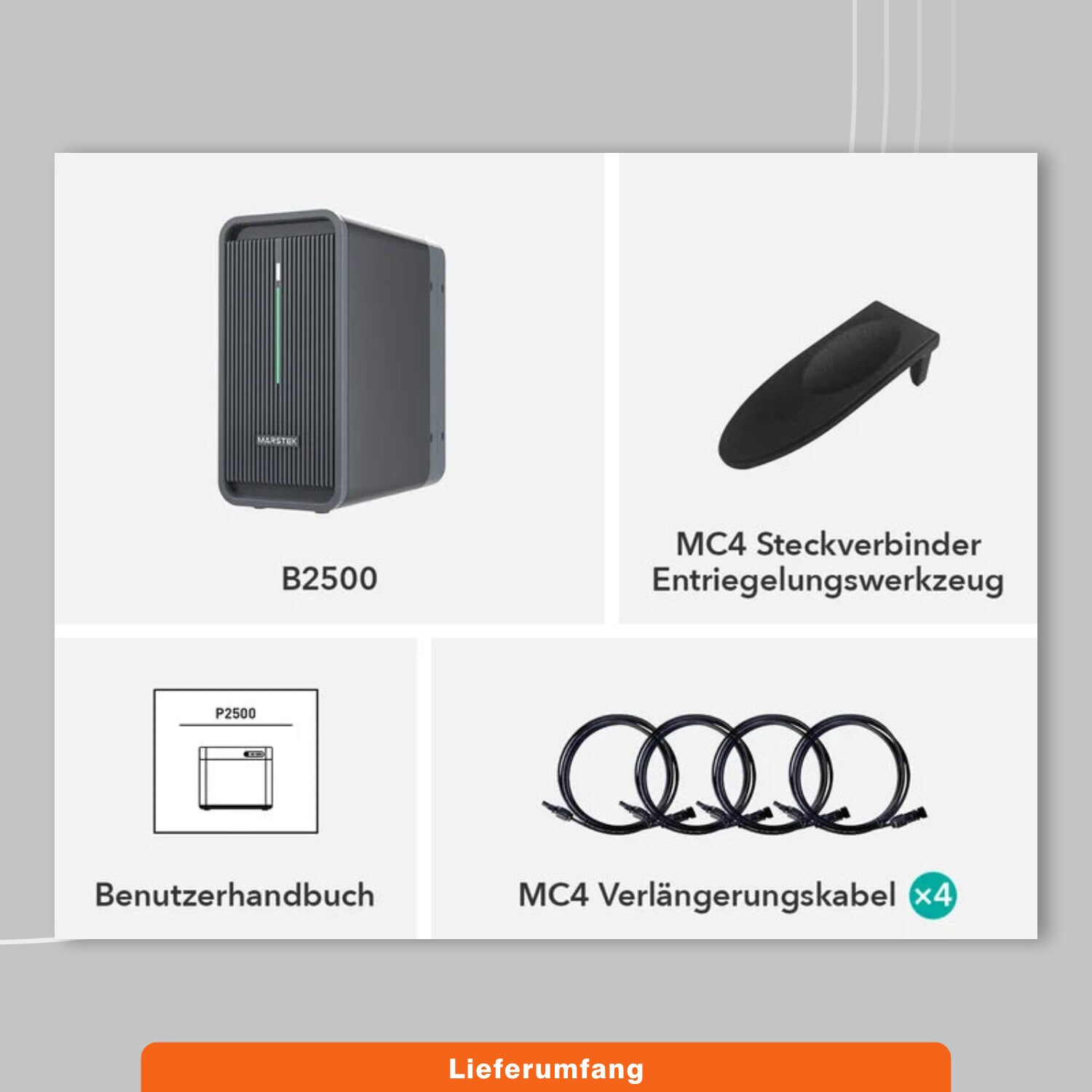 Speicher für Balkonkraftwerk mit 2,24 kWh