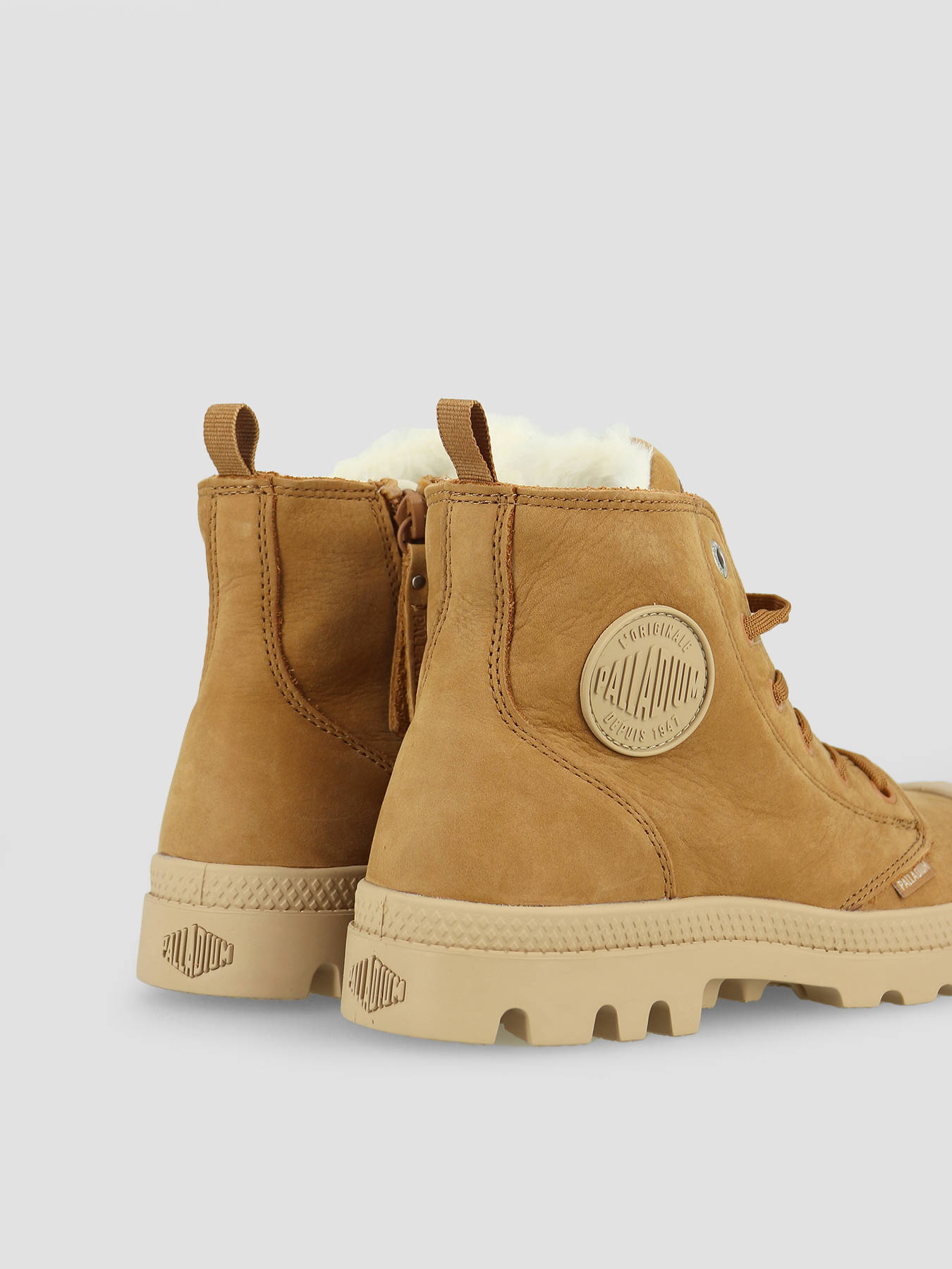 Bottines Pampa Hi Zip WL en cuir PALLADIUM