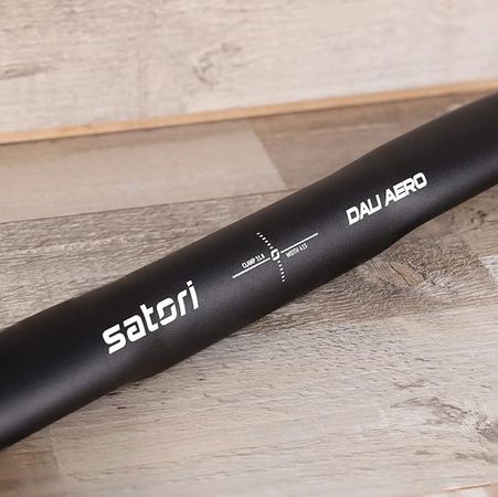 DALI Bullhorn Lenker  schwarz  31.8mm