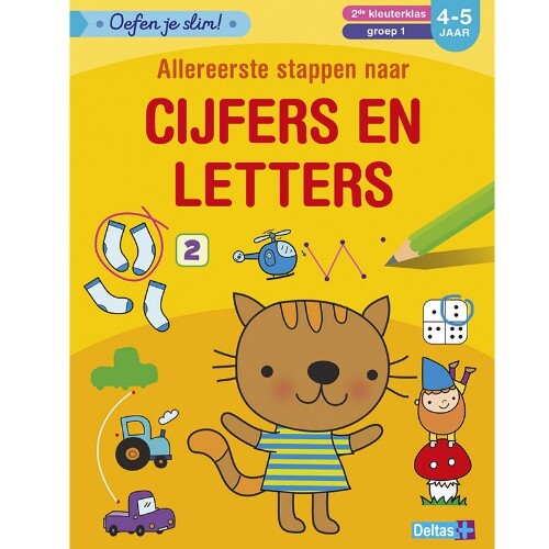 Uitgeverij deltas mijn allereerste stappen naar cijfers en letters