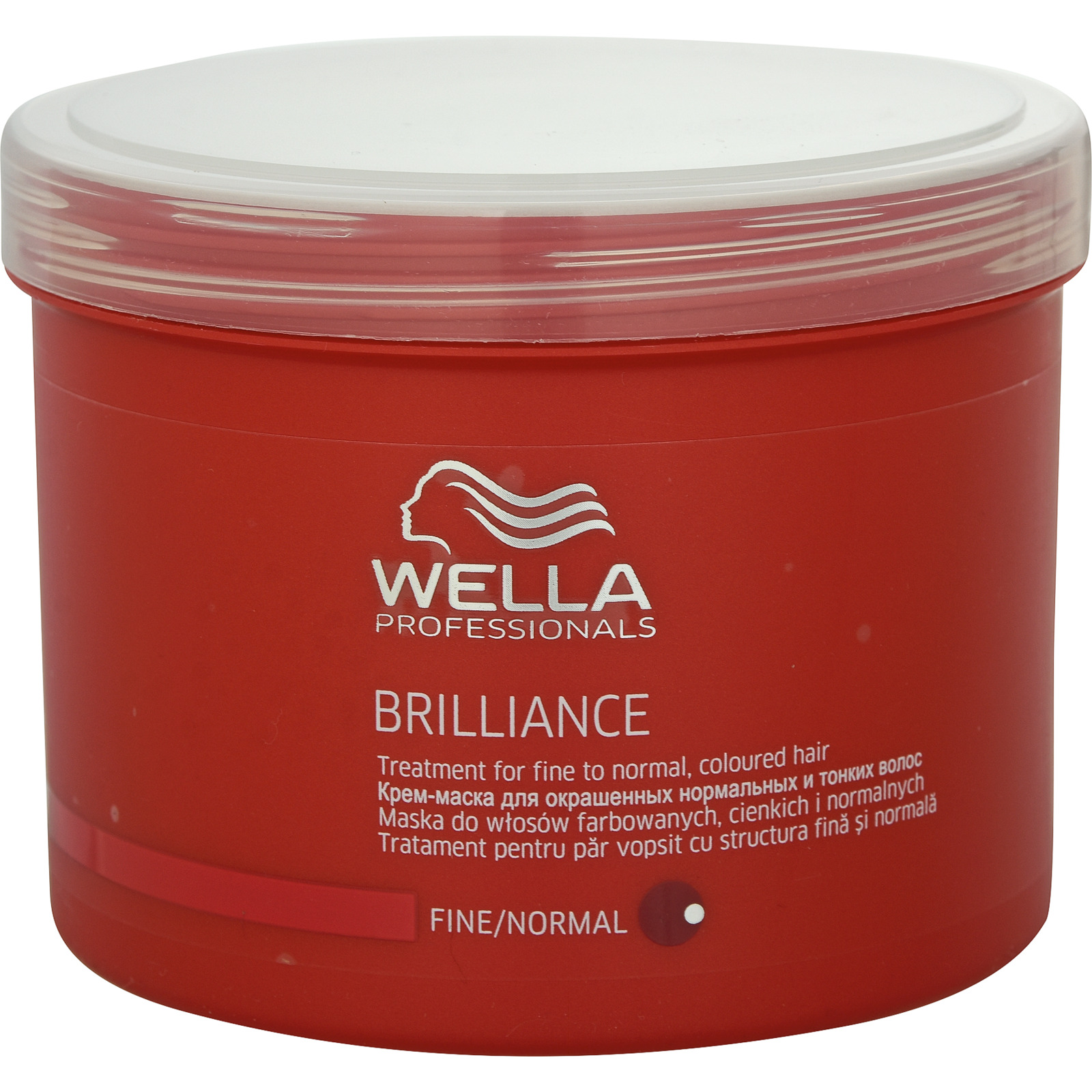 Wella Brilliance Maske feines/normales Haar 500 ml