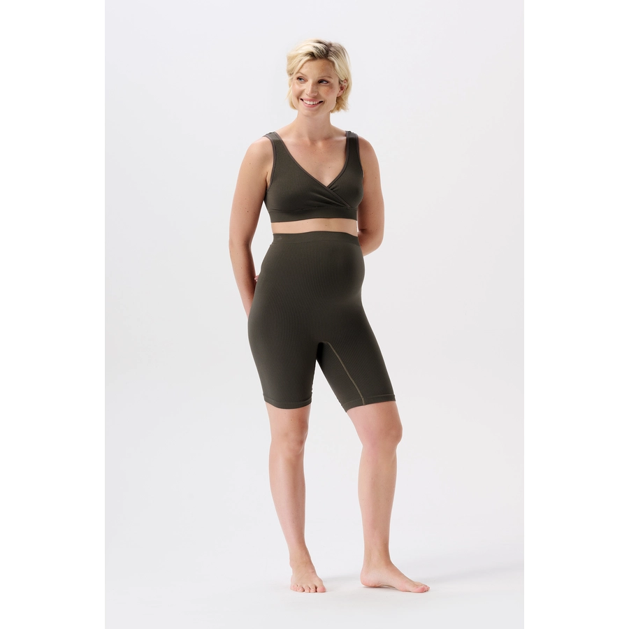 Noppies Umstandsshorts biker shorts Nais Olive