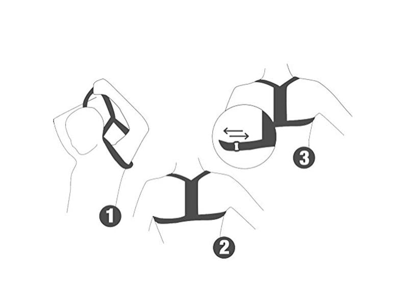 Swedish Posture Erinnerungsgurt für aufrechte Haltung Haltungsgurt Swedish Posture Flexi