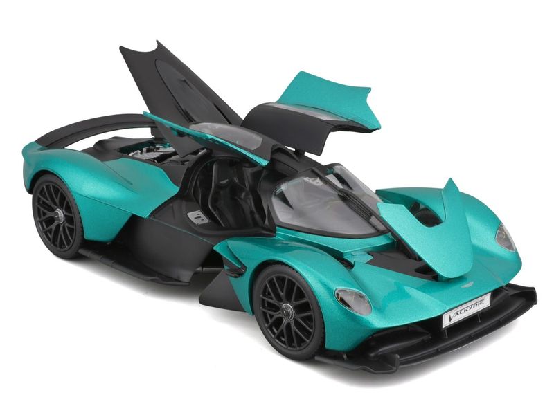Maisto Sportwagen Aston Martin Valkyrie 2022 1:18 , Grün Sammlermodell im Massstab 1:18