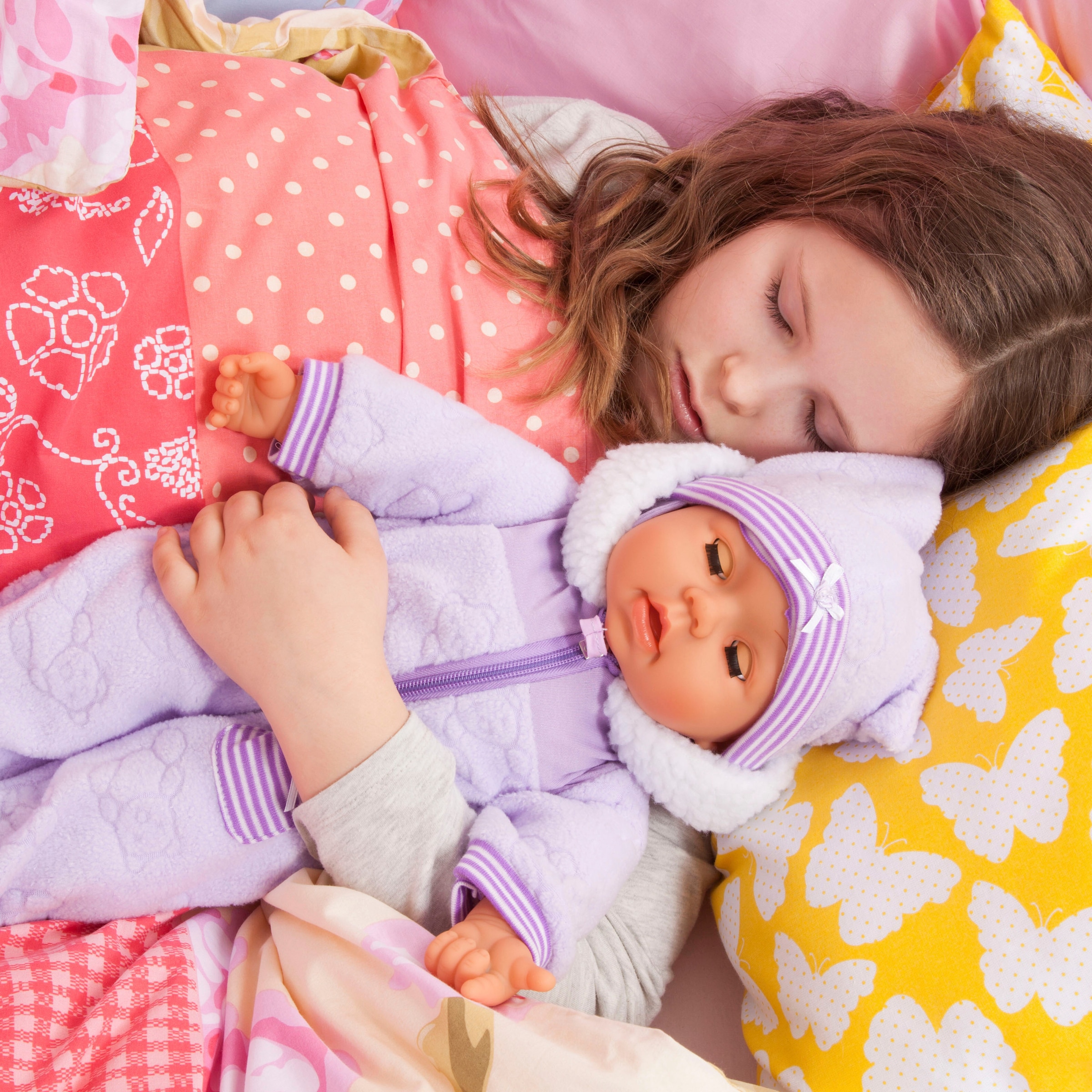 Bayer Babypuppe »Piccolina Magic Eyes« mit Funktion und Zubehör