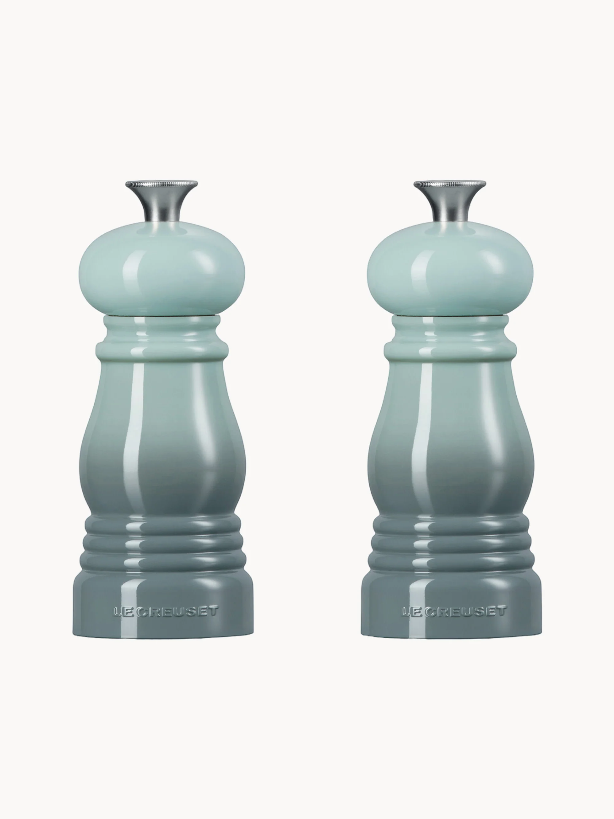 Zout- & pepermolen Creuset met keramisch maalwerk, 2-delig