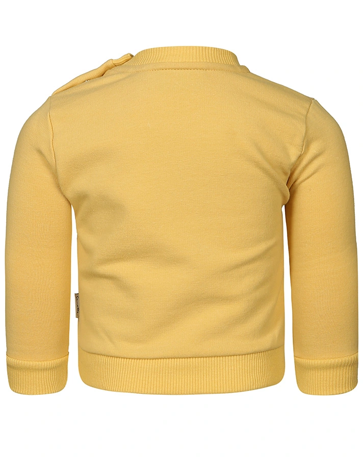 Sweatshirt COSY BEAR in dusty yellow