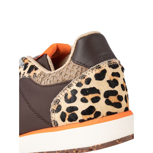Woden Ronja Sneakers,  Leopard/Tiger, 42