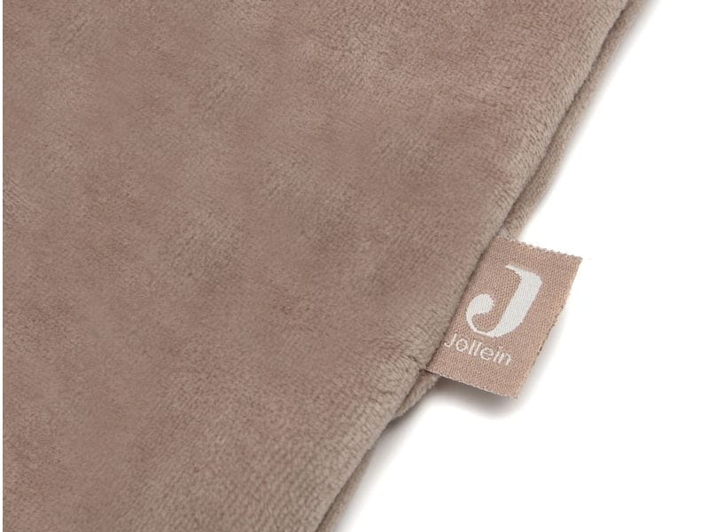 Jollein Baby-Ganzjahresschlafsack Milky Coffee 110 cm Gefütterter Schlafsack ohne Ärmel