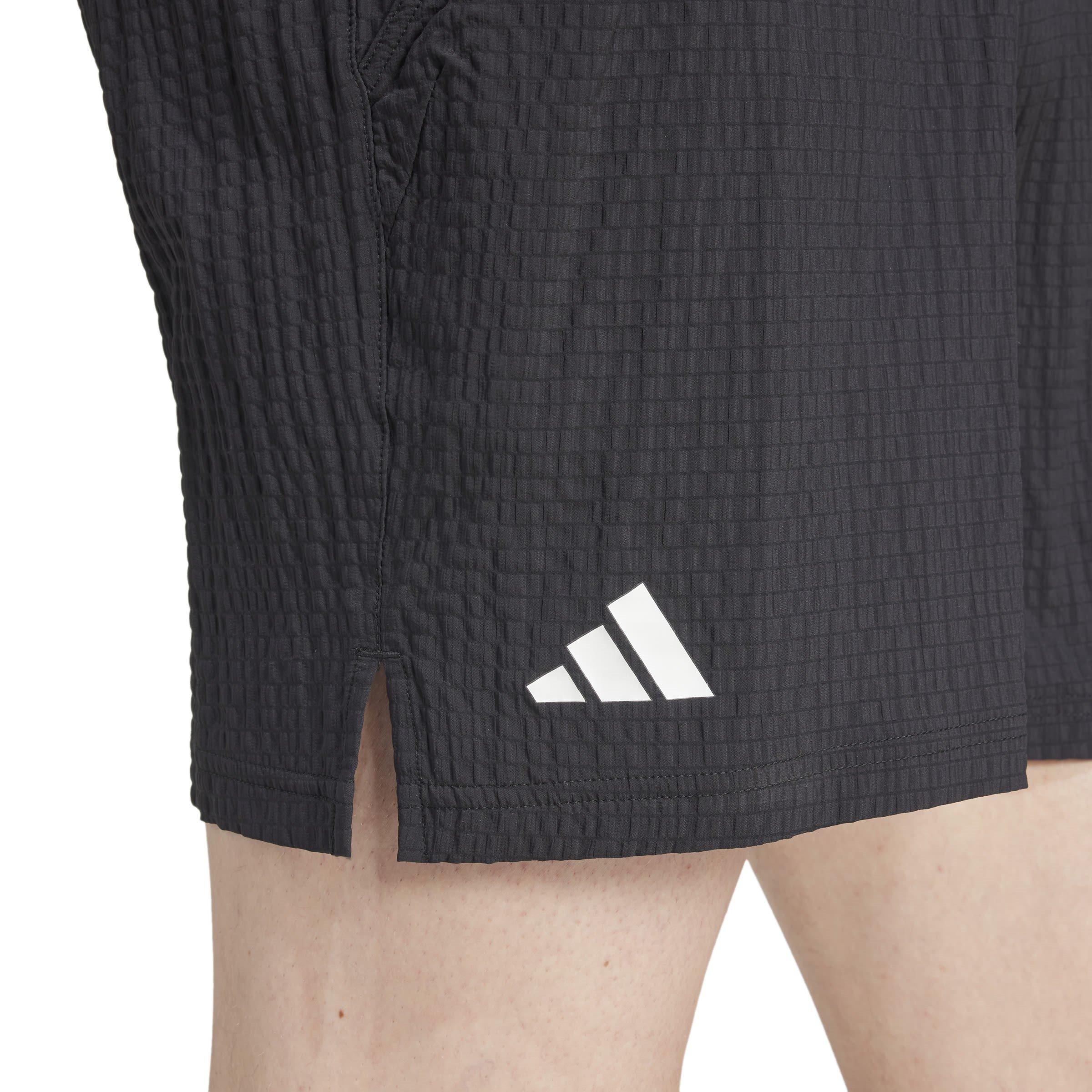 adidas Tennis Pro 7 inch Seersucker Shorts Mens