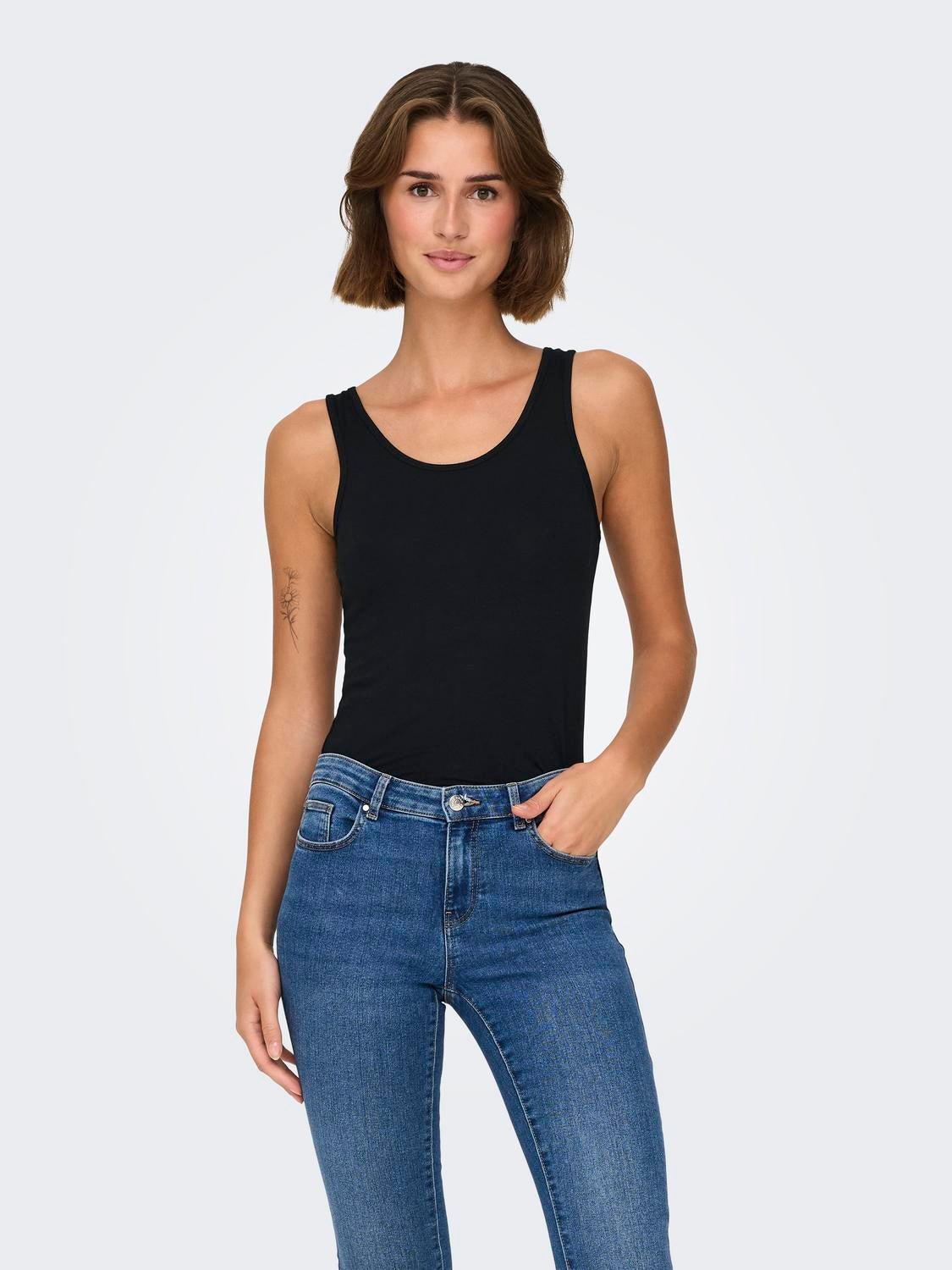 JDYMILA Tanktop White