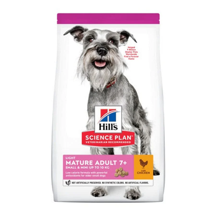 Hill's Science Plan Light Mature Adult small & mini pollo pienso para perros