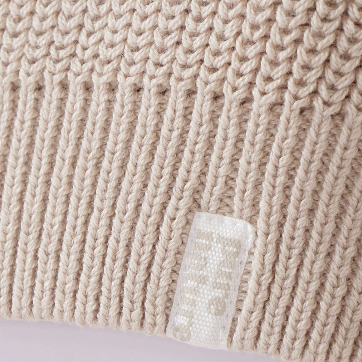 Topomini Pure Collection Baby Strickpullover mit Raglanärmeln hellbeige
