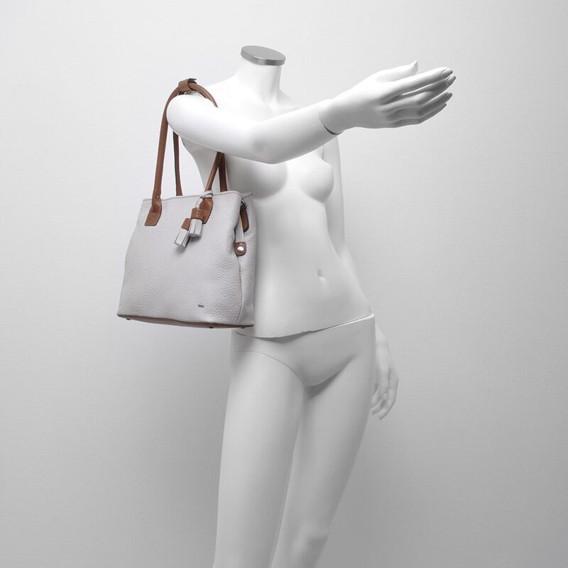 Berba Chamonix Shopper White