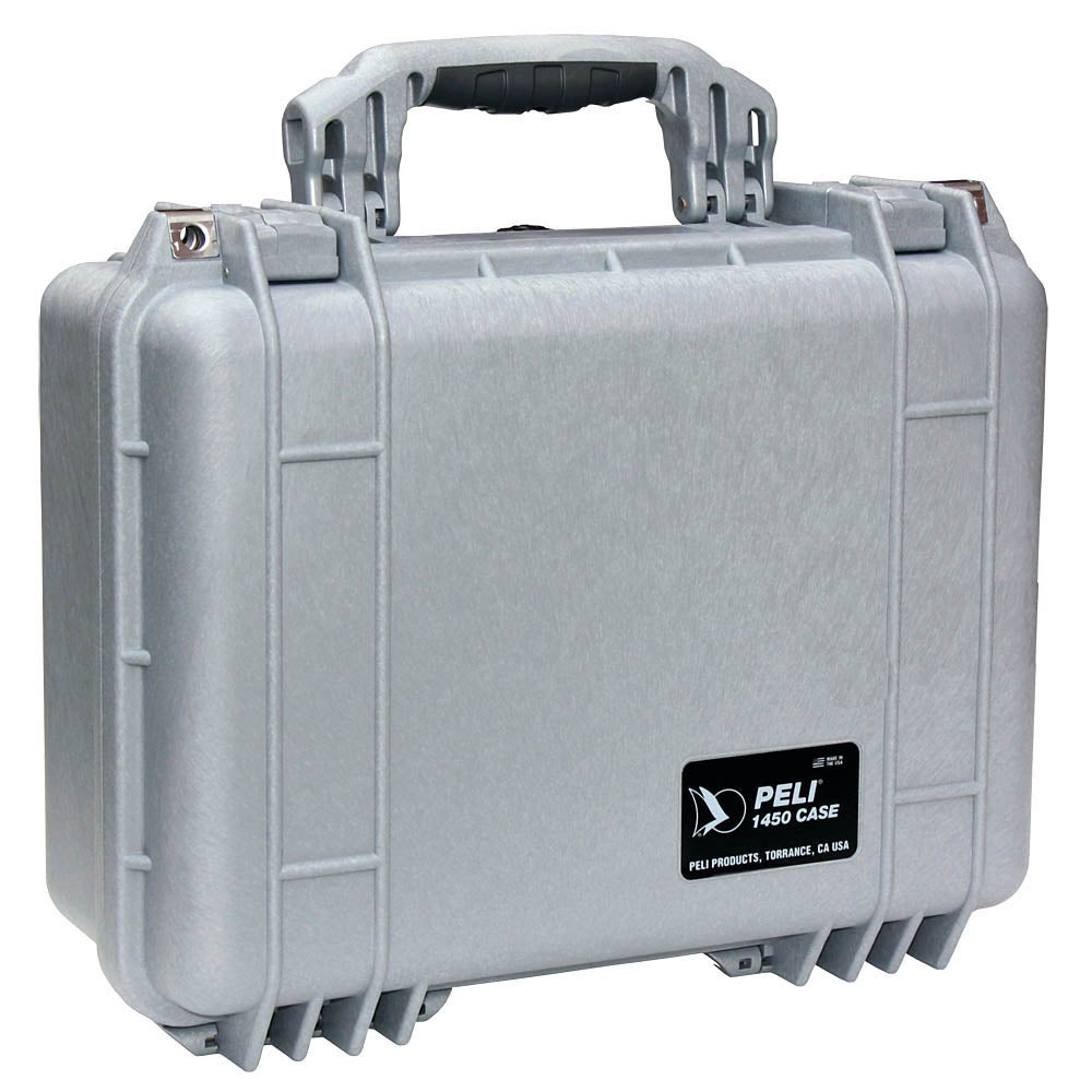 Peli 1450 SV flightcase zonder schuim 371x258x152 mm