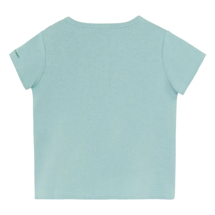 Bonton T-Shirt Tuba Coton Bio | Turquoise