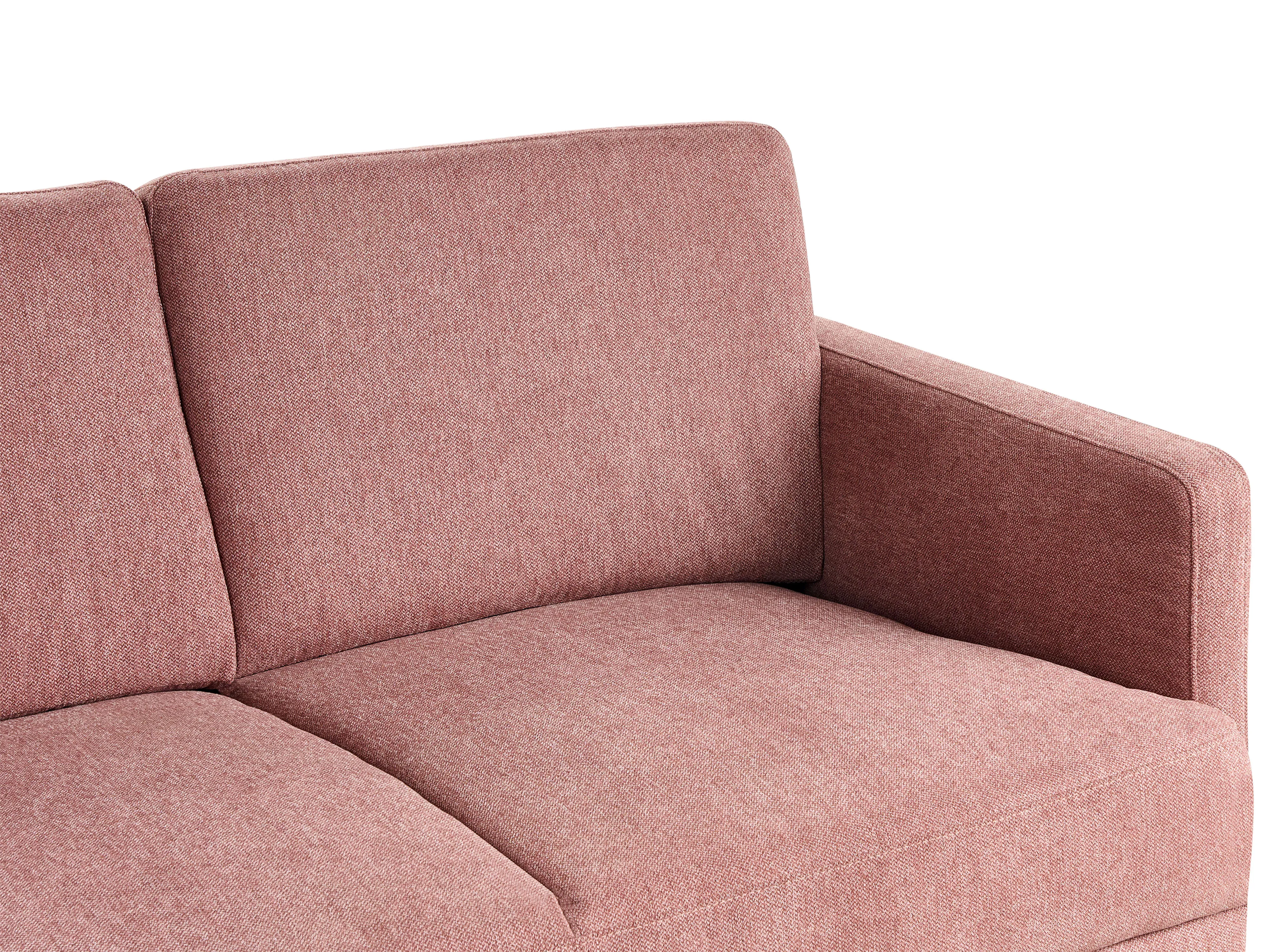 Bank 2-zits BREDA Stof Roze