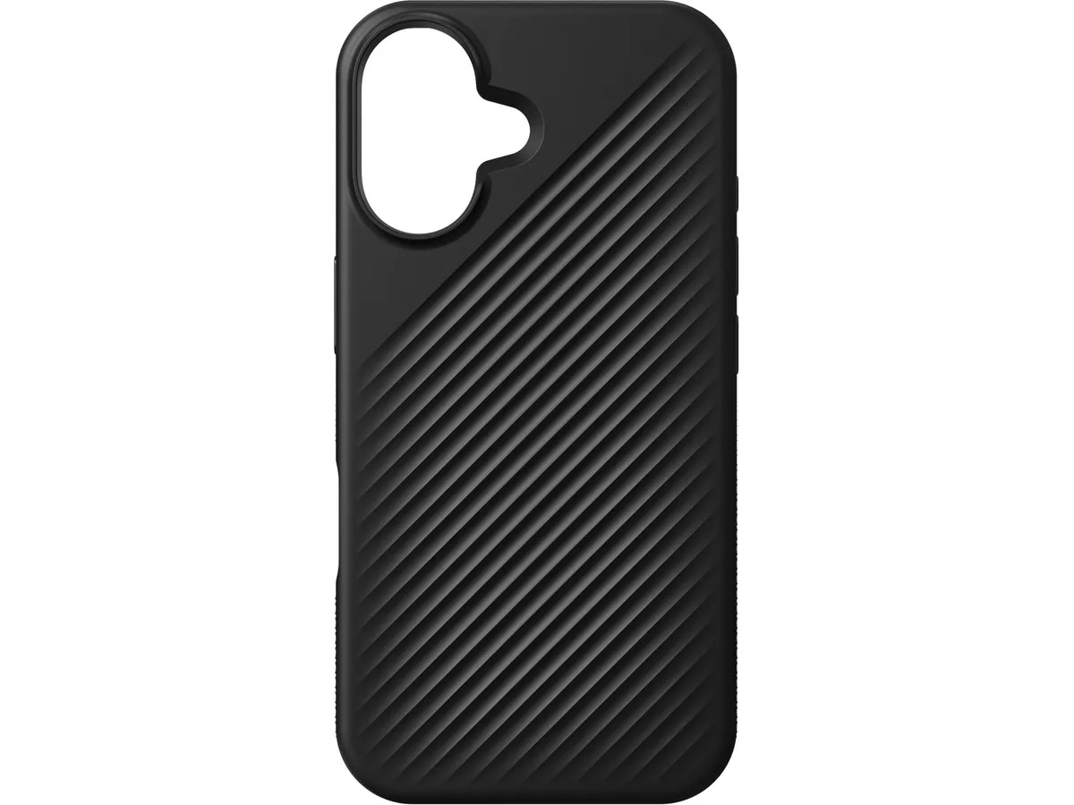 iPhone 16 MagSafe Hülle Luxe Snap Case Recycled (702315006) - Schwarz
