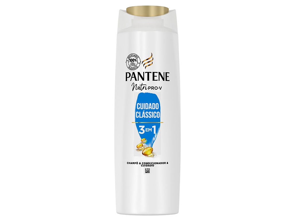 Champô Cuidado Clássico 3 em 1 Pantene 300 ml