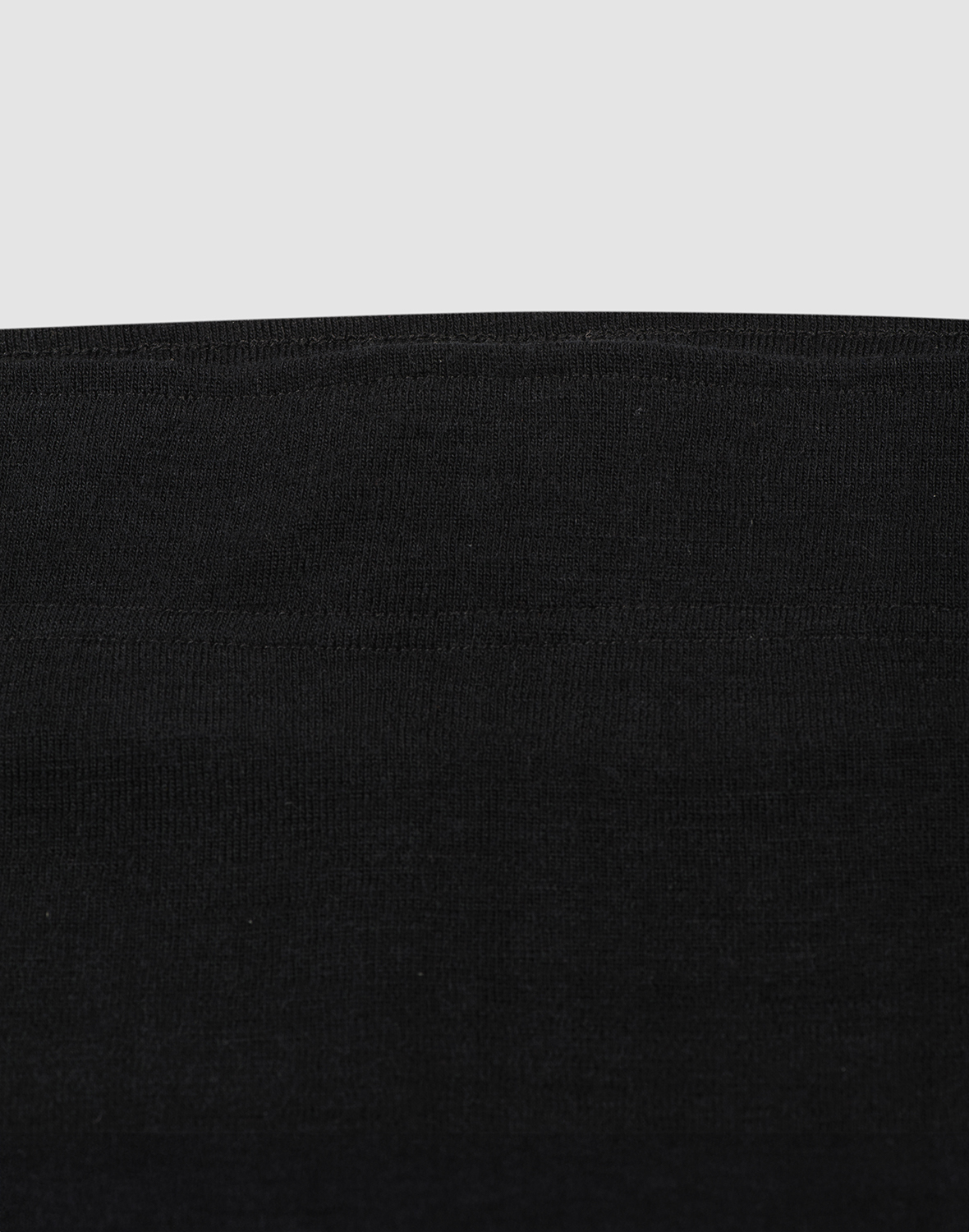 Shorts van merinowol voor dames in Zwart