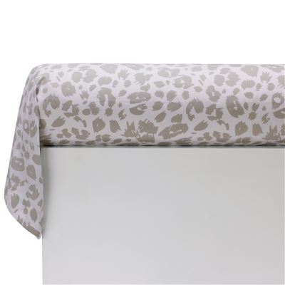 Linge de lit polycoton motif peau de bête