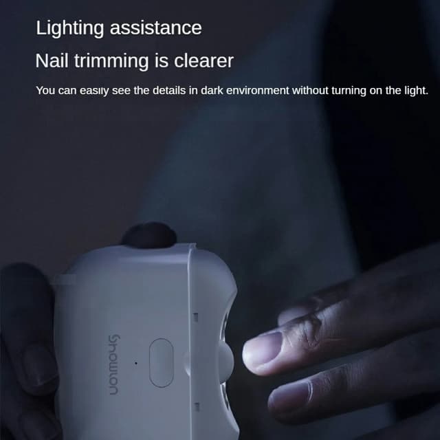 XIAOMI YOUPIN SHOWLON LQ-DDZJD03 Elektrisk negleklipper automatisk