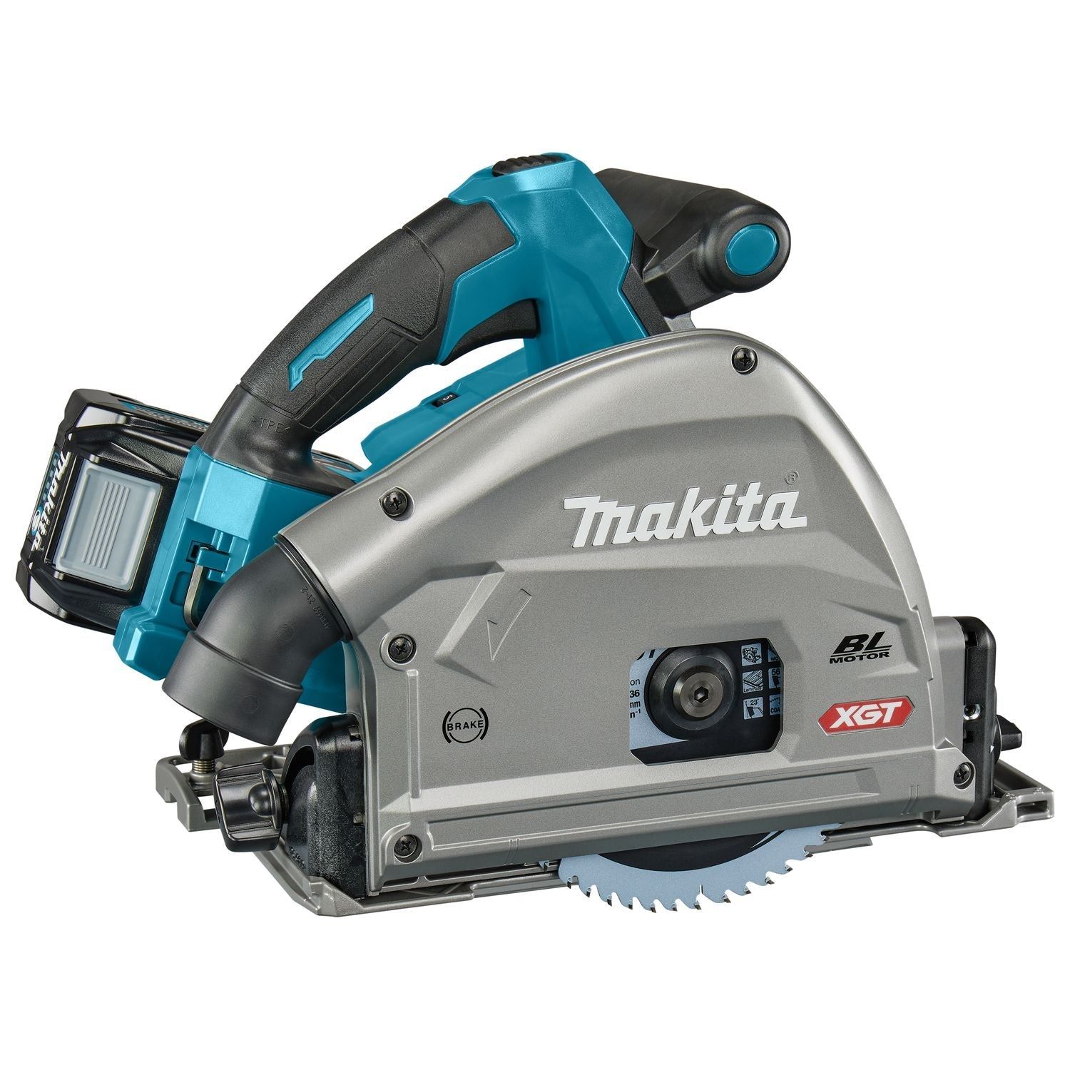 Makita SP001GM101 Accu Invalcirkelzaag 165mm AWS XGT 40V Max 4.0 Ah in Mbox