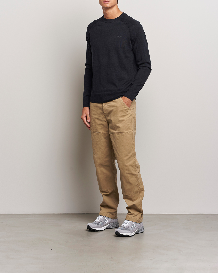 Dockers Washable Merino Crewneck Black