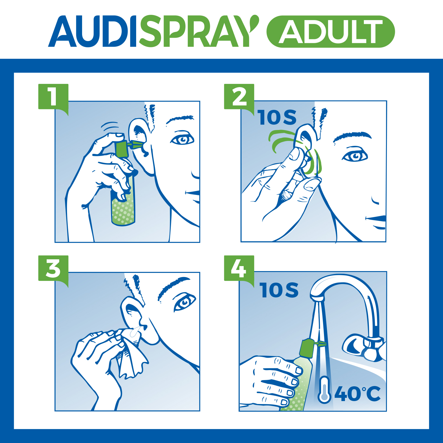 AUDISPRAY Adult Ohrenhygiene Lös Spr 50 ml
