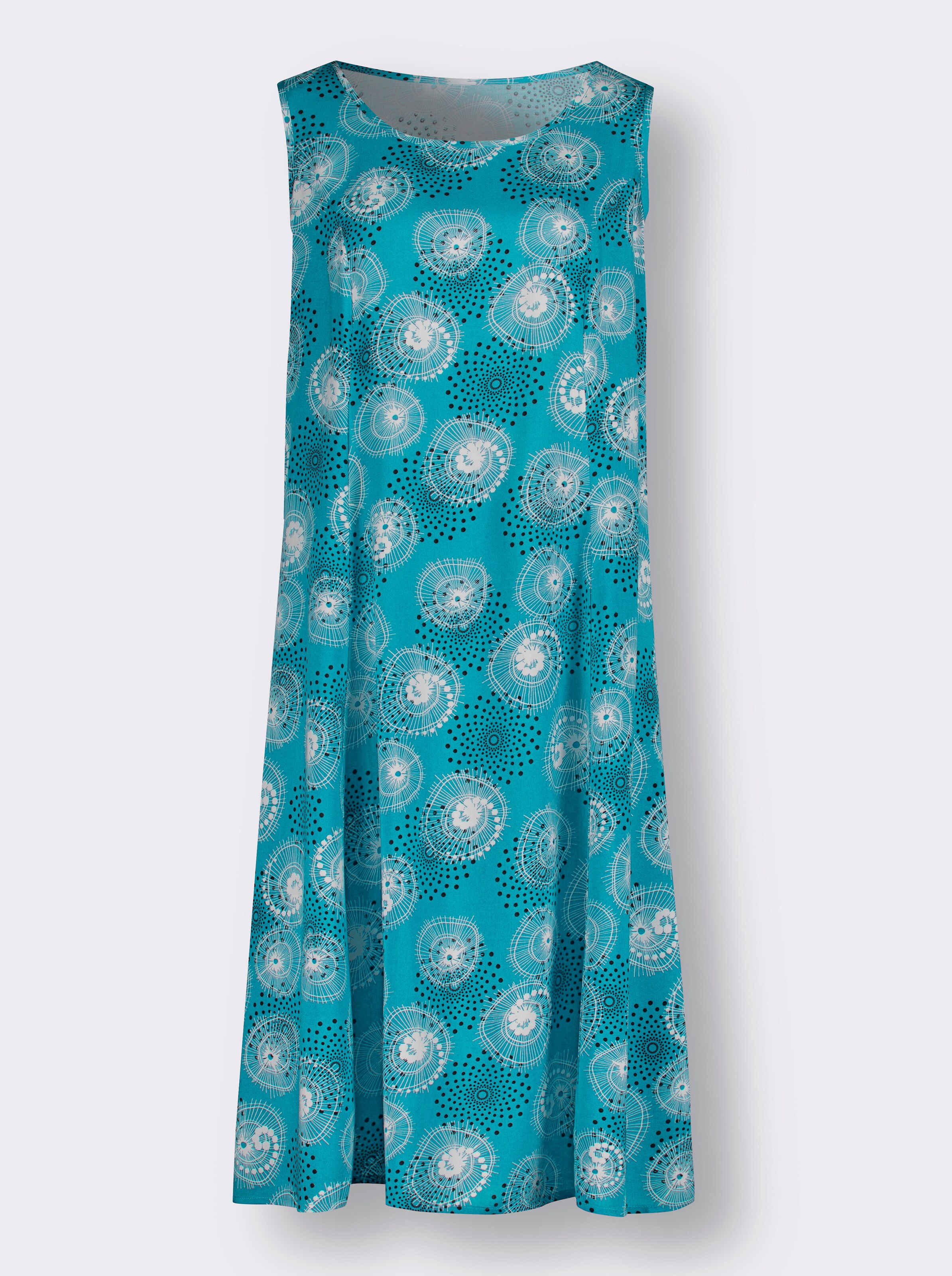 Trägerkleid in Bahnenform, figurumspielend