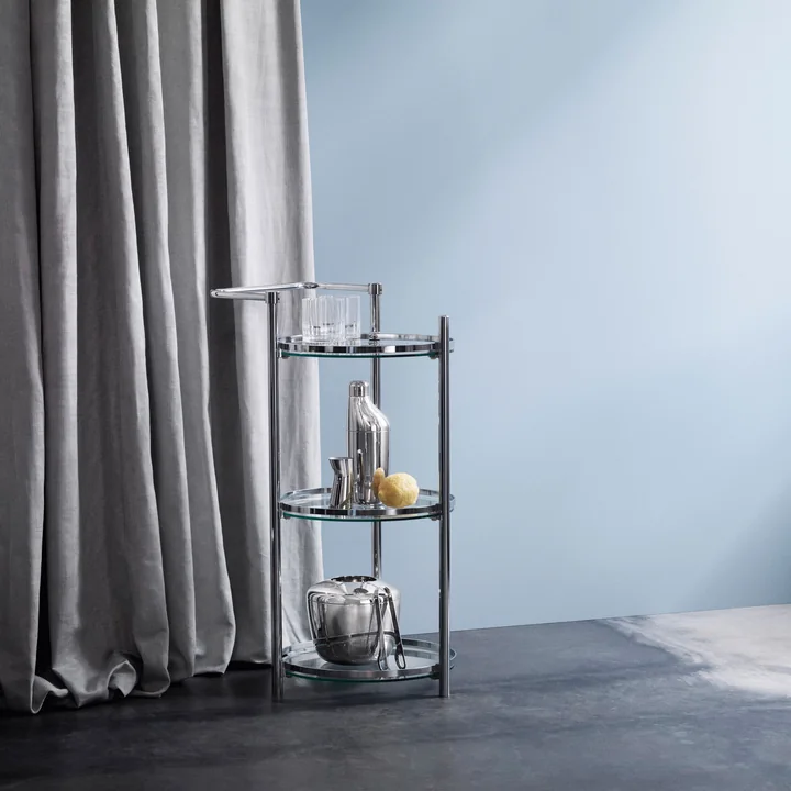 Georg Jensen - Sky Cocktail-Set: Shaker, Rührlöffel & Messbecher, Edelstahl