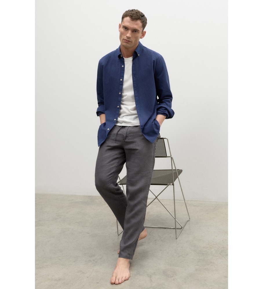 Camisa ECOALF Navy Antejoalf