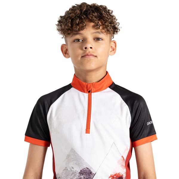 Maillot vélo DARE 2B SPEED UP II JERSEY BLACK/CINNAMON MOUNTAIN