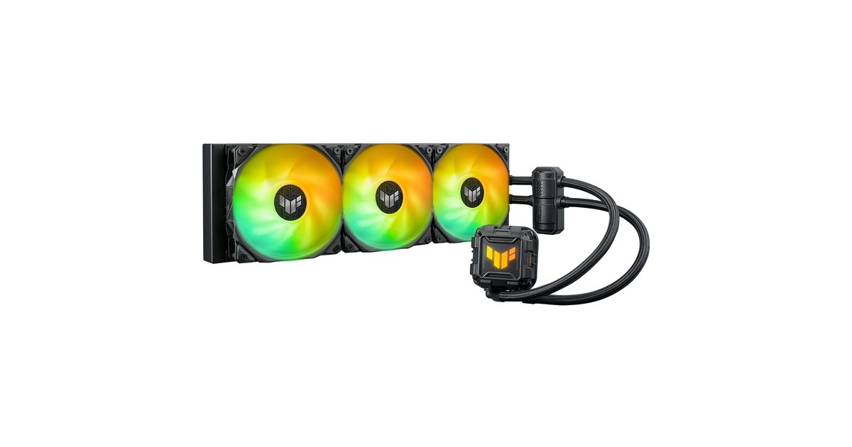 ASUSTUF Gaming LC II 360 ARGB waterkoeling  (Zwart, 4-pins PWM fan-connector)