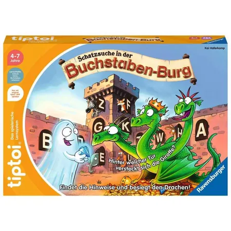 Ravensburger tiptoi® Schatzsuche in der Buchstaben-Burg