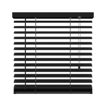 GAMMA aluminum jaloezie 50 mm mat zwart (kleurnr. 320) 200x180 cm (bxh)