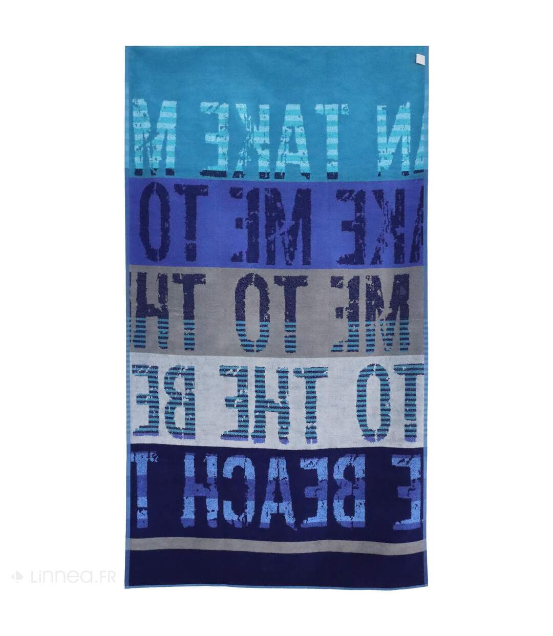 Drap de plage 100x180 cm BALIA bleu