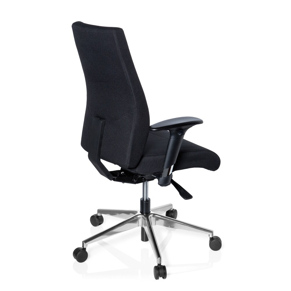 Profi Bürostuhl PRO-TEC 250 Stoff mit Armlehnen (höhenverstellbar) hjh OFFICE