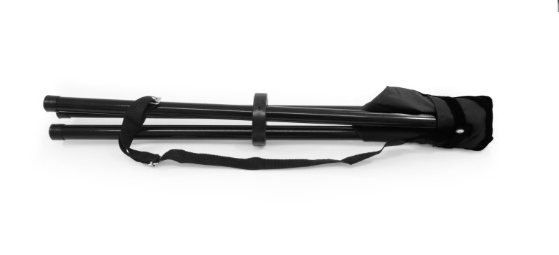 Dreibeinhocker 'Travelchair' Stahl schwarz