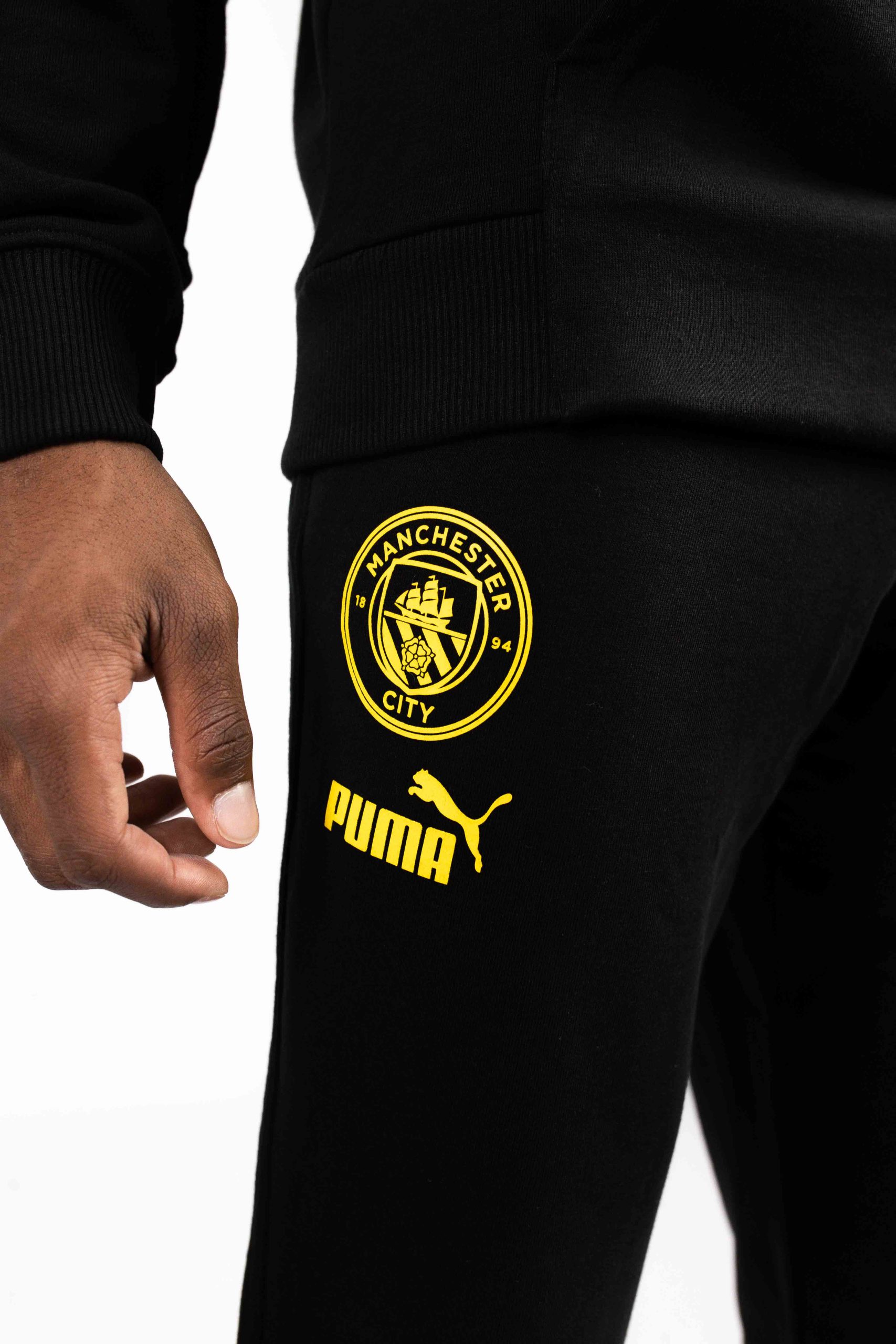 Manchester City FC FtblCulture Trainingspak Senior Zwart