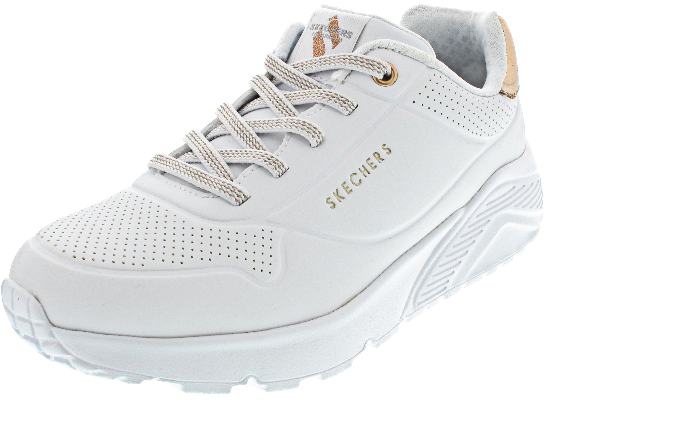 Skechers Uno Lite Sneaker weiss