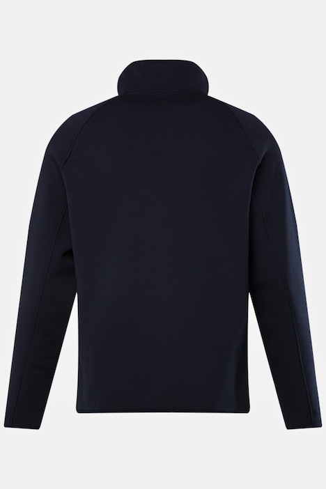 JAY-PI Sweatjacke FLEXNAMIC®, Golf, Scuba-Qualität, Stehkragen