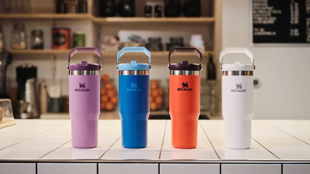 Stanley  The IceFlow™ Flip Straw termokop, Tigerlily - 0,89 L.