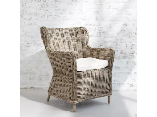 Fauteuil en rotin naturel