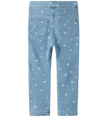 Name It Jeans - NmfSalli - Light Blue Denim/Heart