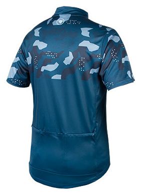 Maillot Manches Courtes Hummvee Ray Bleu Myrtille