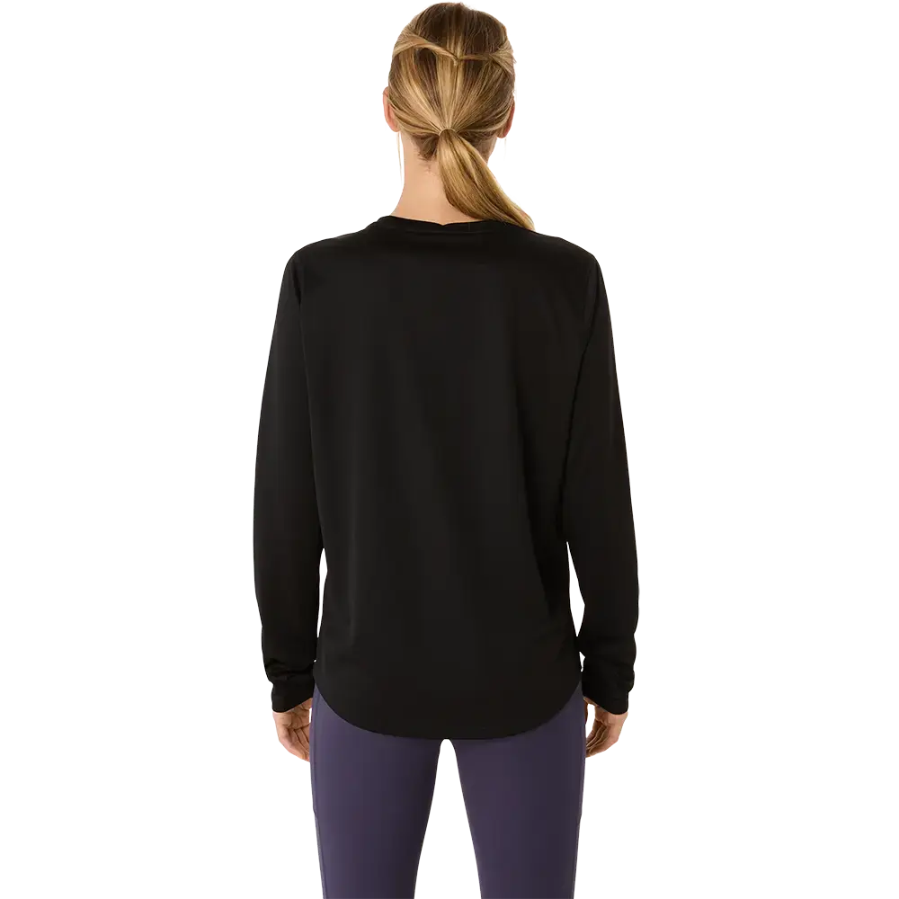 ASICS Core Hardloopshirt Lange Mouwen Zwart Dames