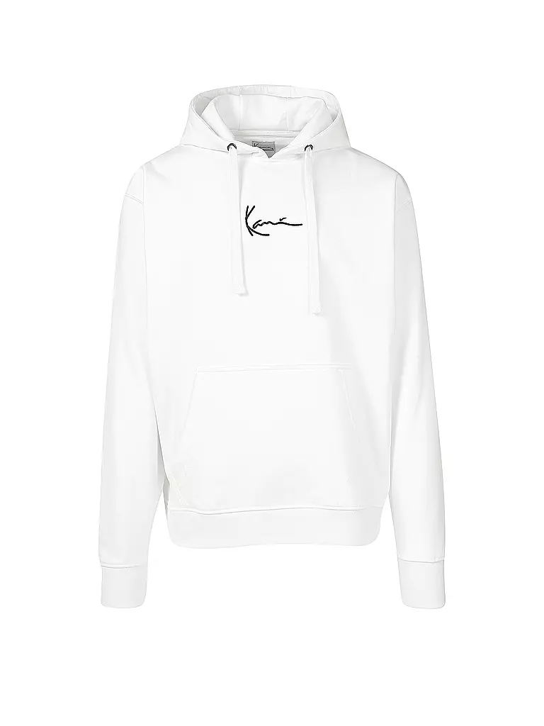 KARL KANI Kapuzensweater - Hoodie  weiss