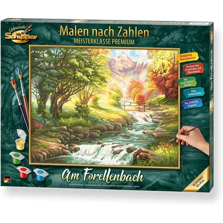 Schipper Malen nach Zahlen Forellenbach