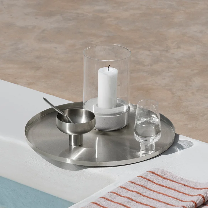 Blomus - Calma Windlicht, Ø 12 cm, klar / magnet